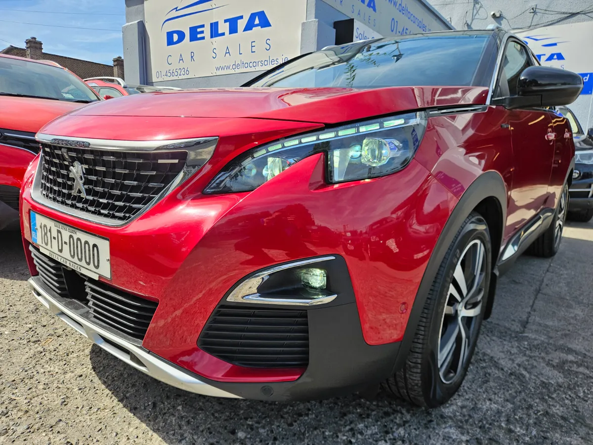 2018 PEUGEOT 3008 1.6 HDI GT LINE BLUE  NCT 07/27 - Image 2
