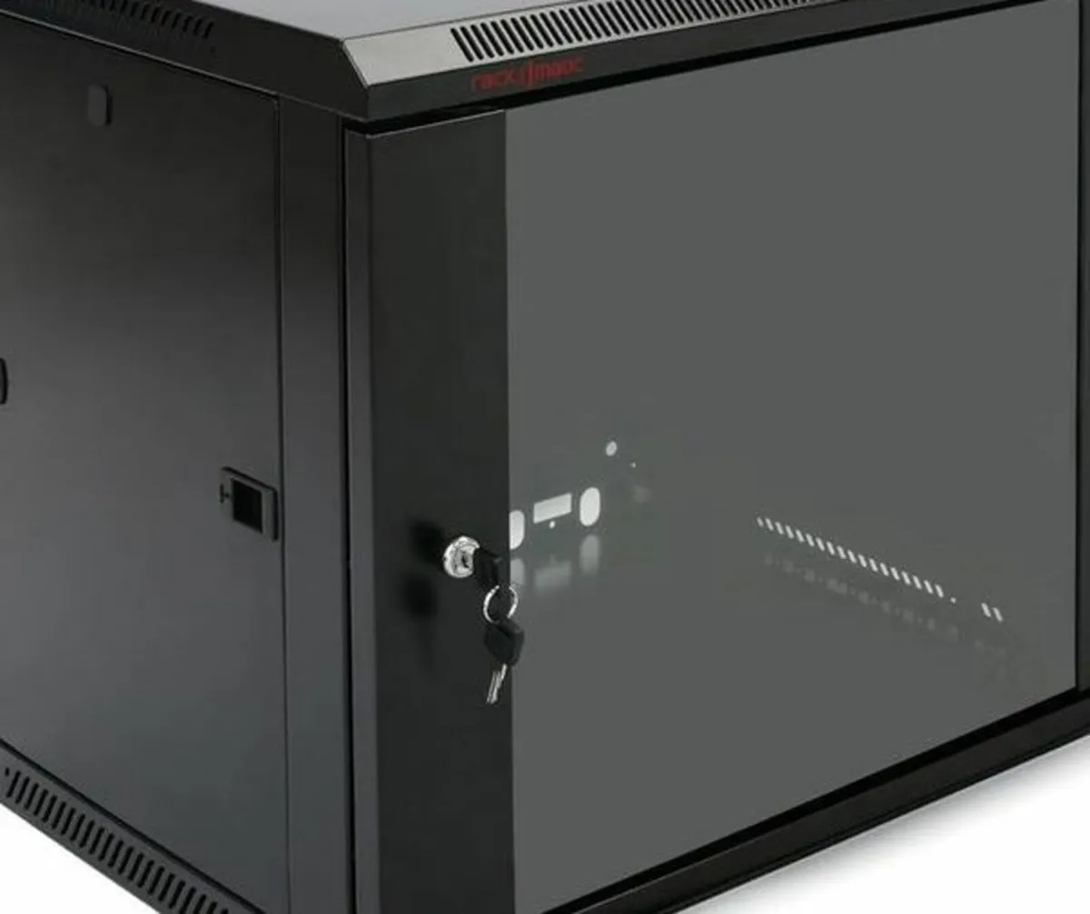 Server rack cabinet 19 inch 600x450x500mm + Shelf - Image 3