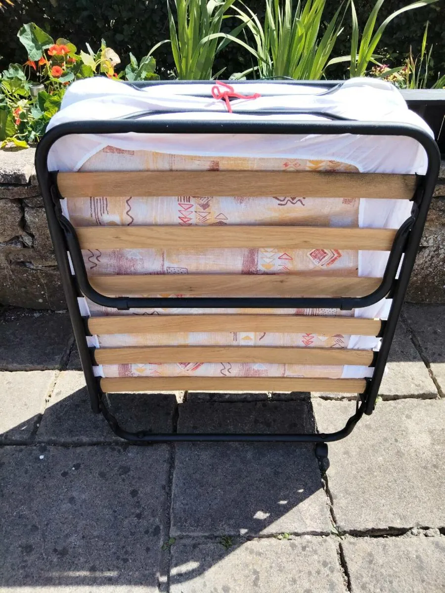 Fold up Single Bed - Image 4