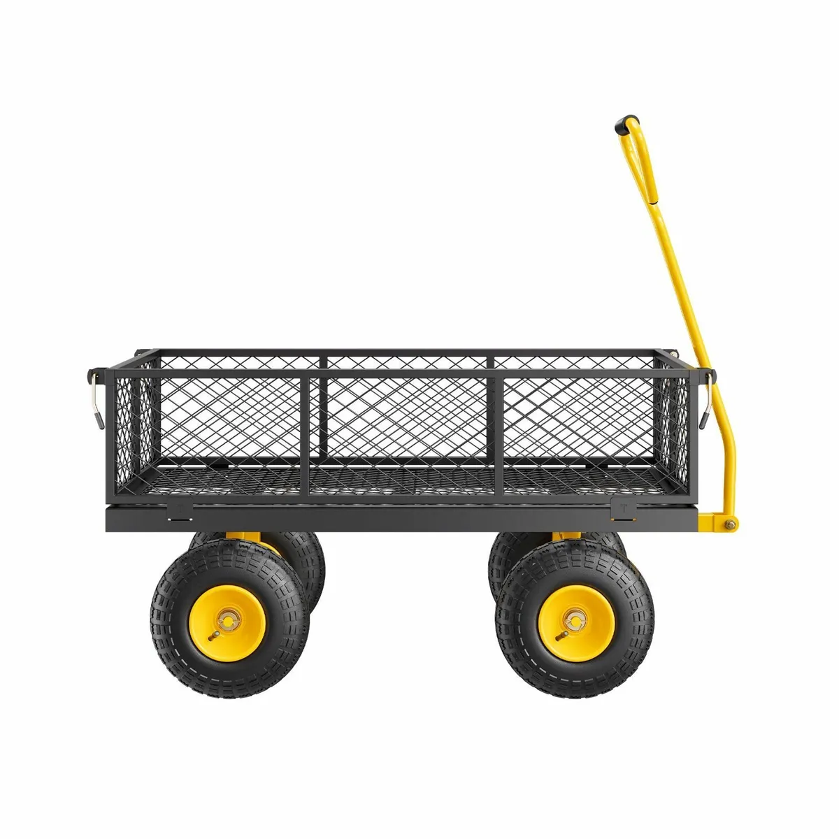 Steel Garden Cart 900lb Capacity Heavy Duty Yard - Image 3
