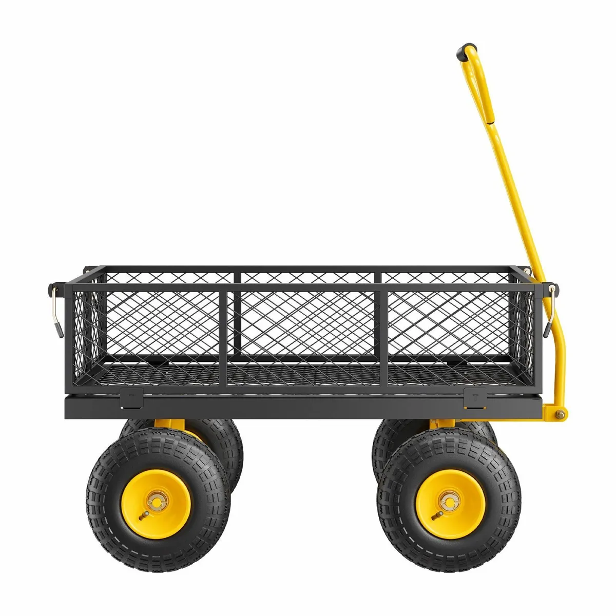 Steel Garden Cart 500lb Capacity Heavy Duty Yard - Image 4