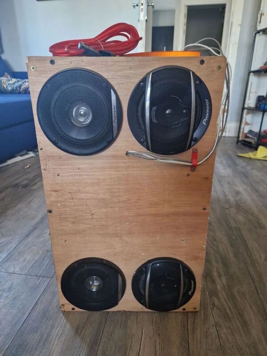 speaker box wiring amp subwoofer - Image 1
