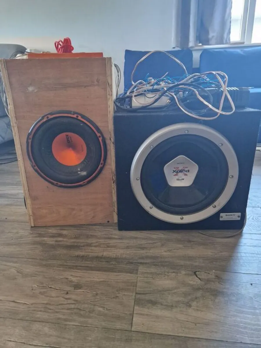 speaker box wiring amp subwoofer - Image 2