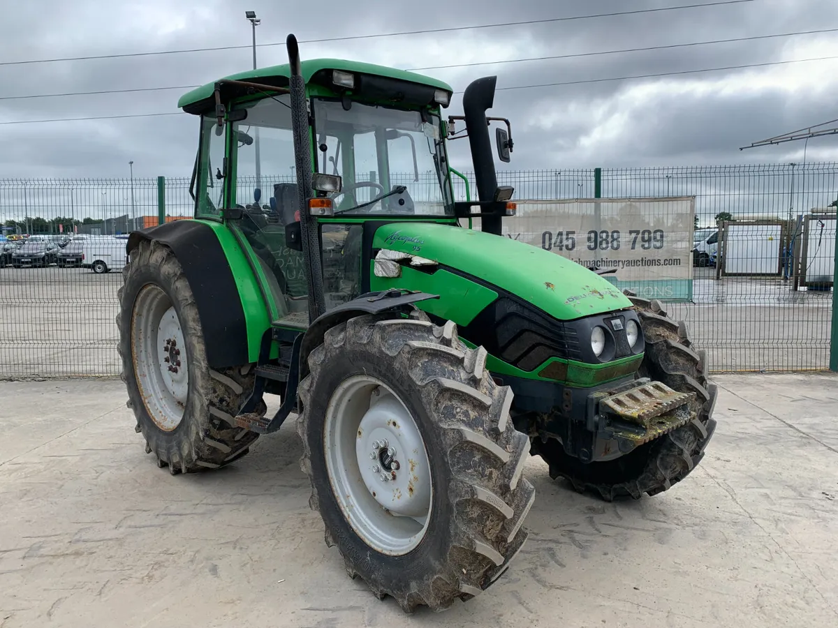 UNRESERVED 2000 DEUTZ FAHR AGROPLUS 95 4WD TRACTOR - Image 4