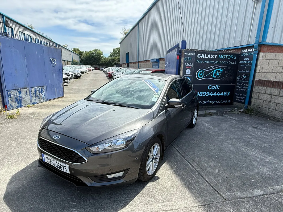 2015 Ford Focus 1 0 T Zetec Titanium Nct 9/25 - Image 1