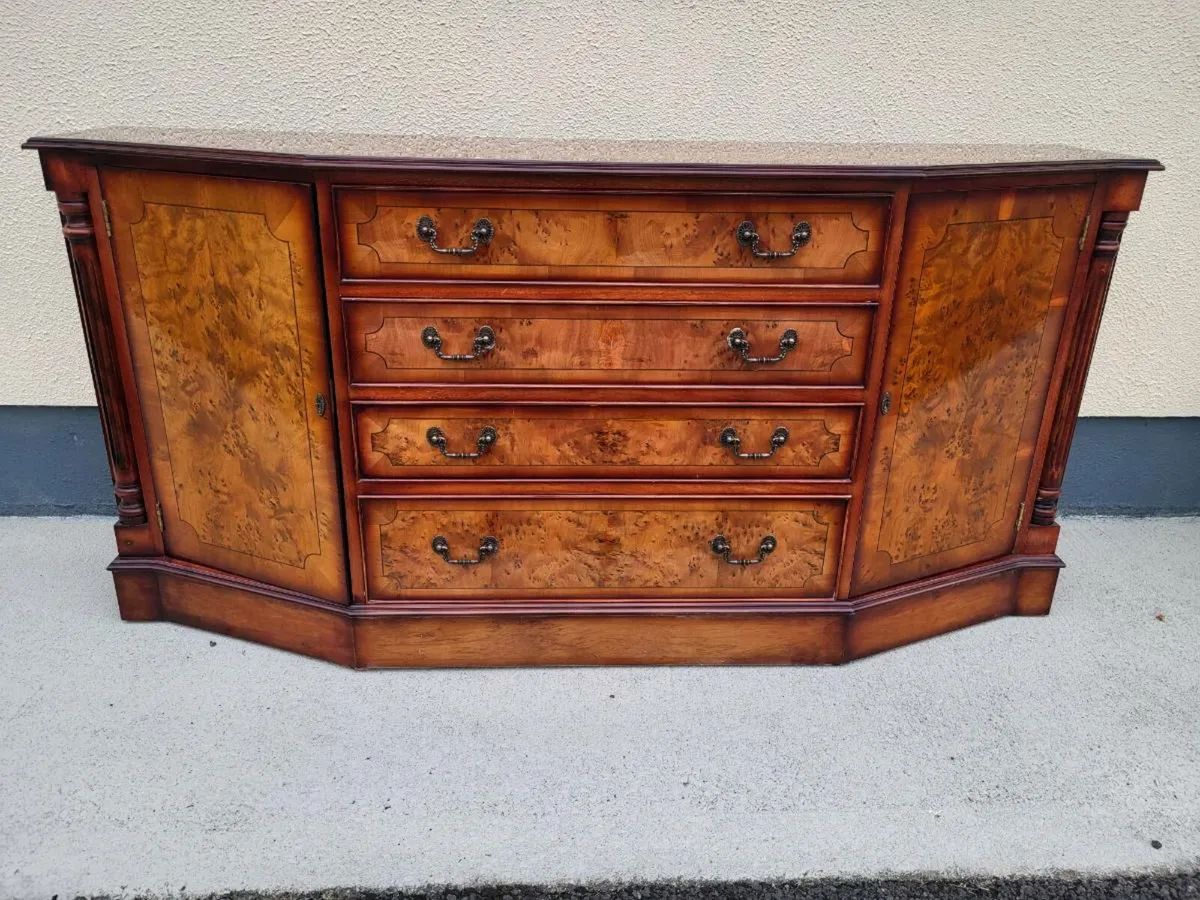 Beautiful walnut effect sideboard - Image 1