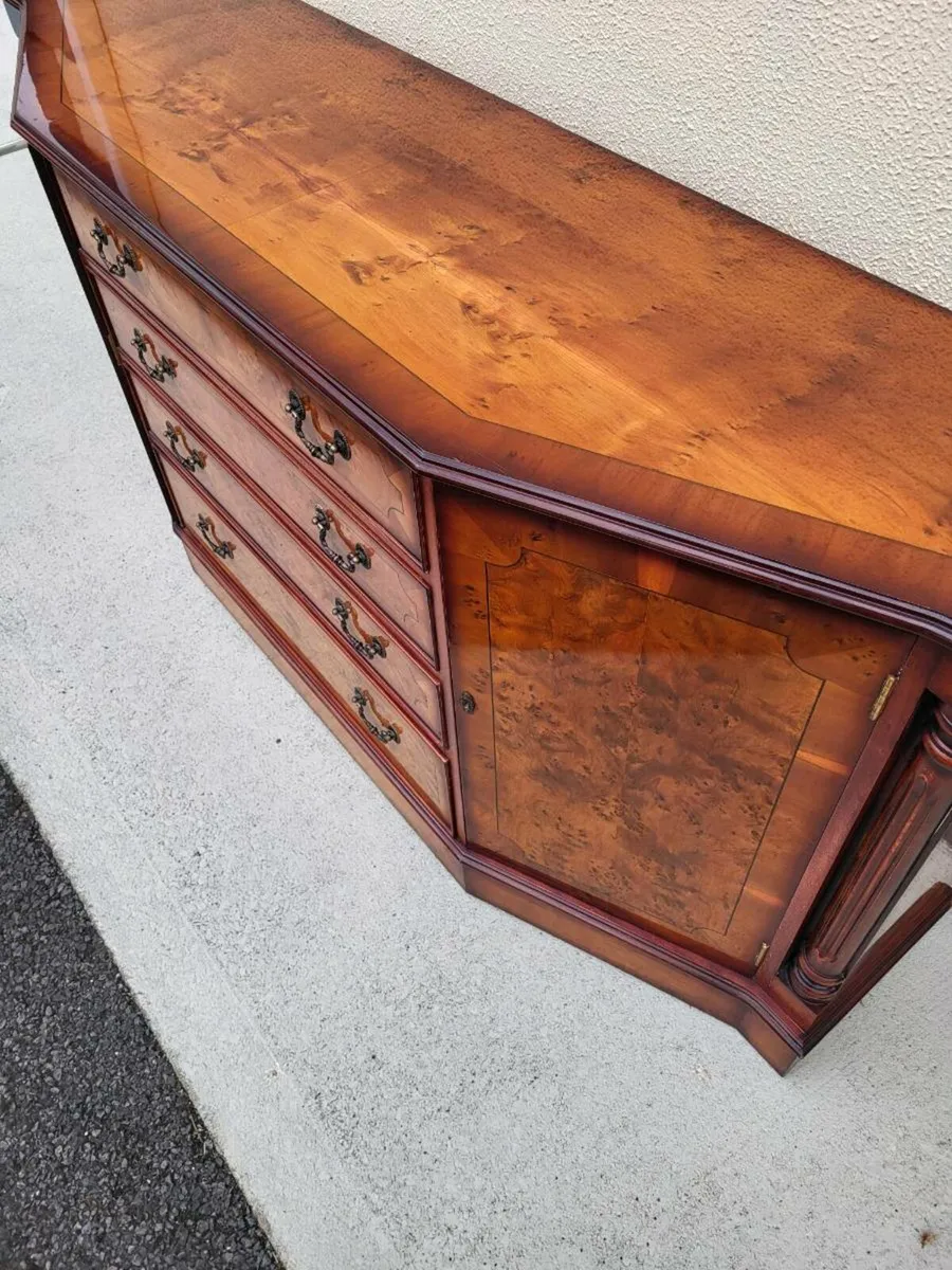 Beautiful walnut effect sideboard - Image 2