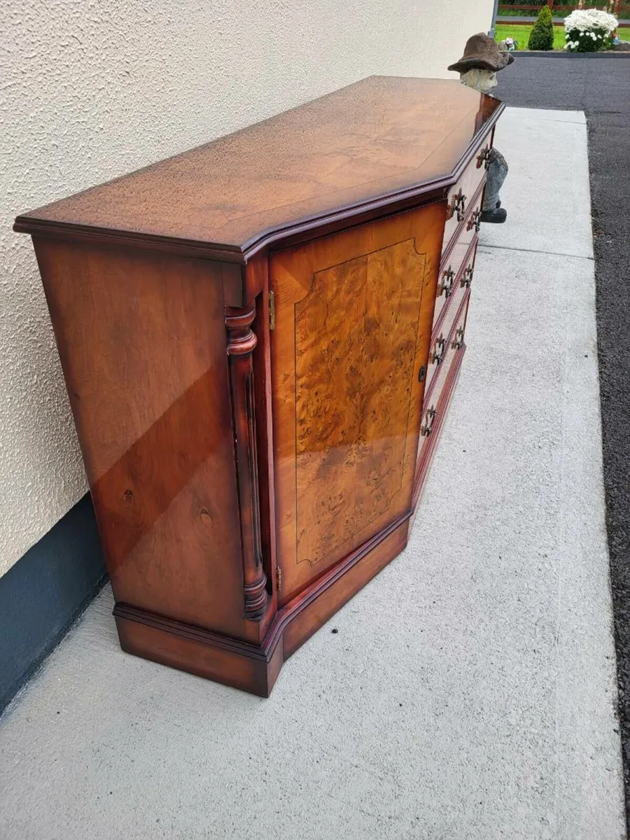 Beautiful walnut effect sideboard - Image 3