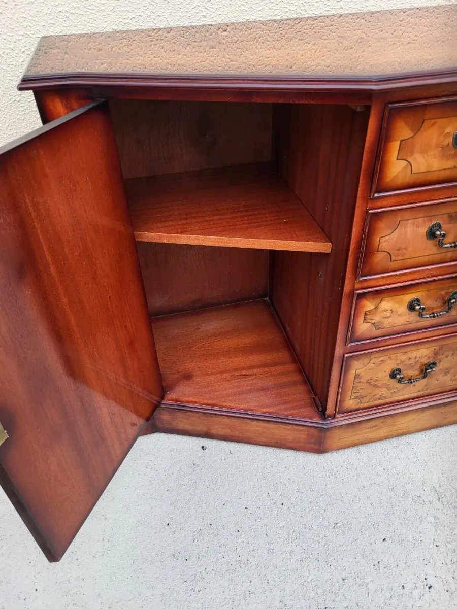 Beautiful walnut effect sideboard - Image 4