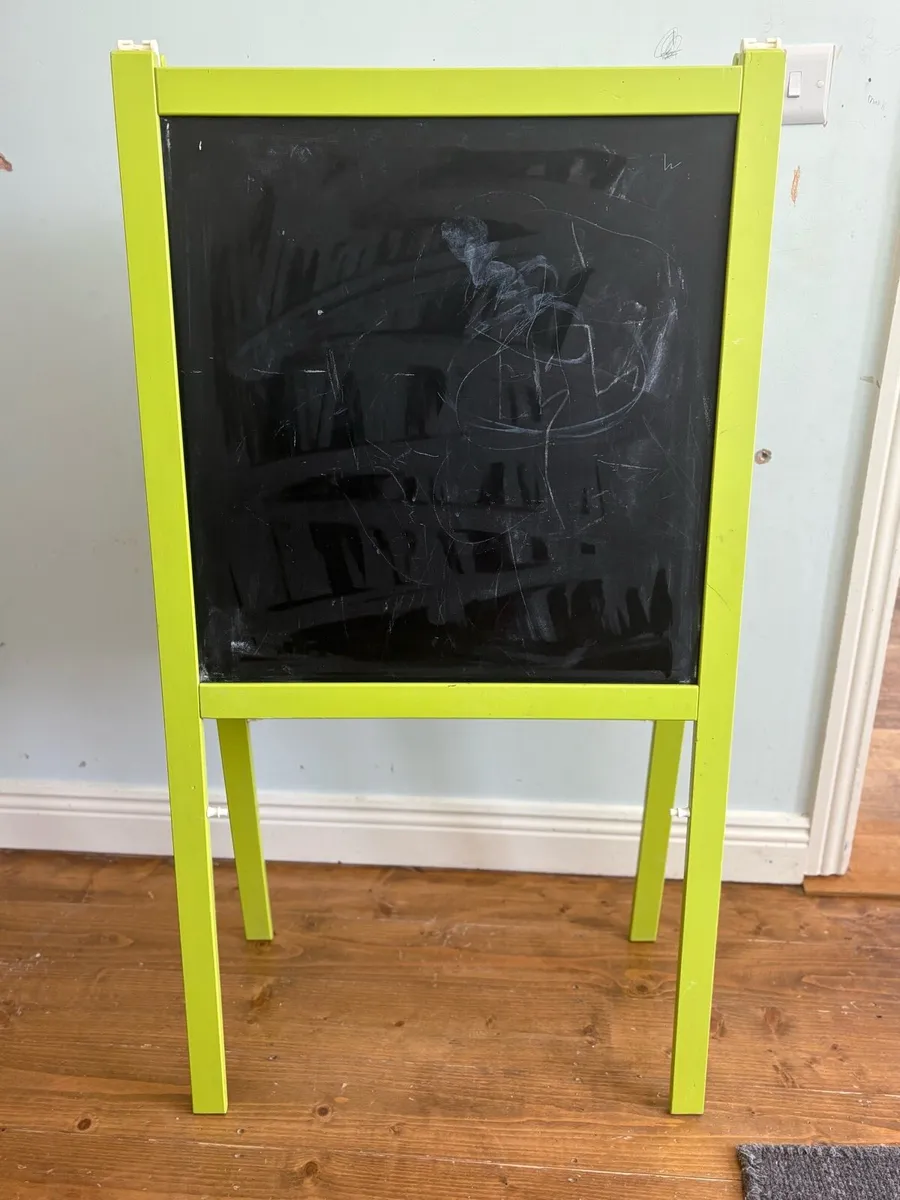 IKEA kids black/white board - Image 3