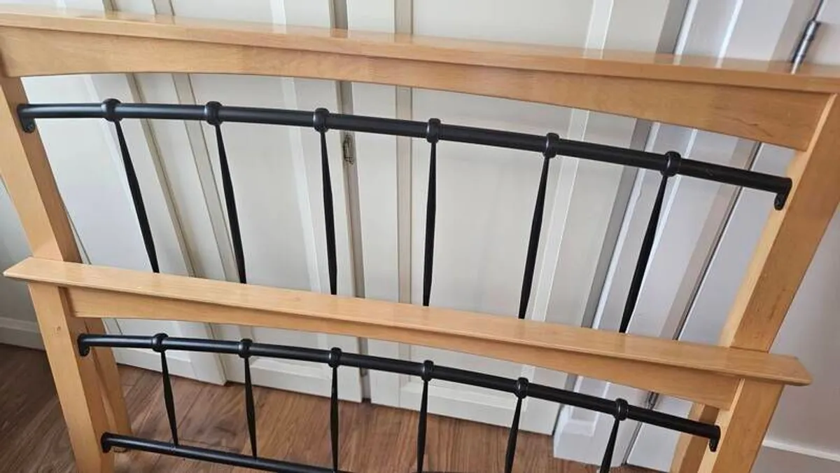 Small Double Bedframe - Image 1