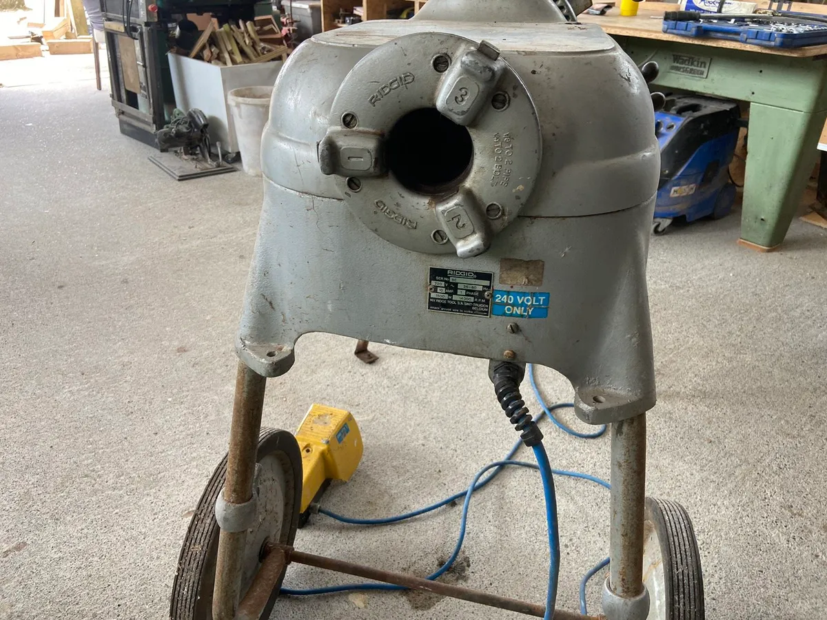 Ridgid 535 300 treading machine - Image 4