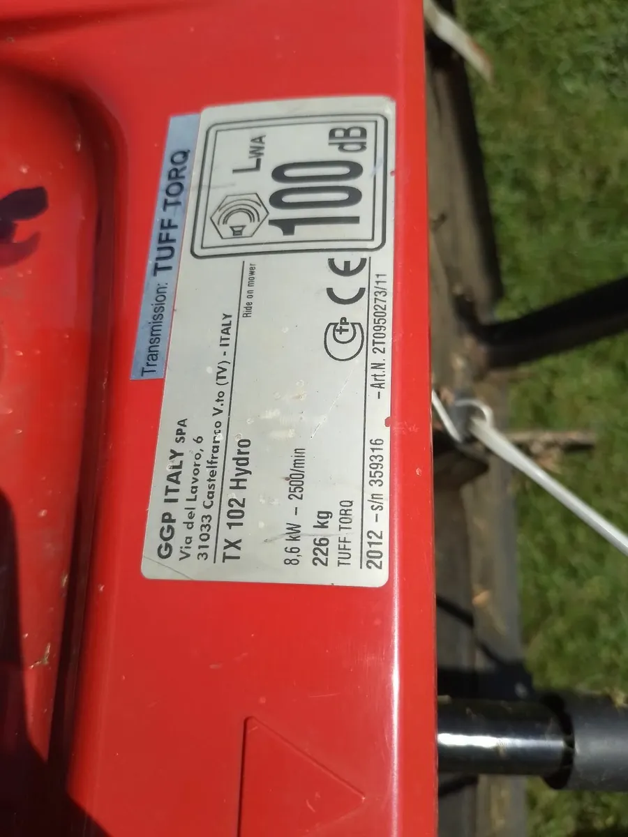 Ride on Lawnmower - Image 3