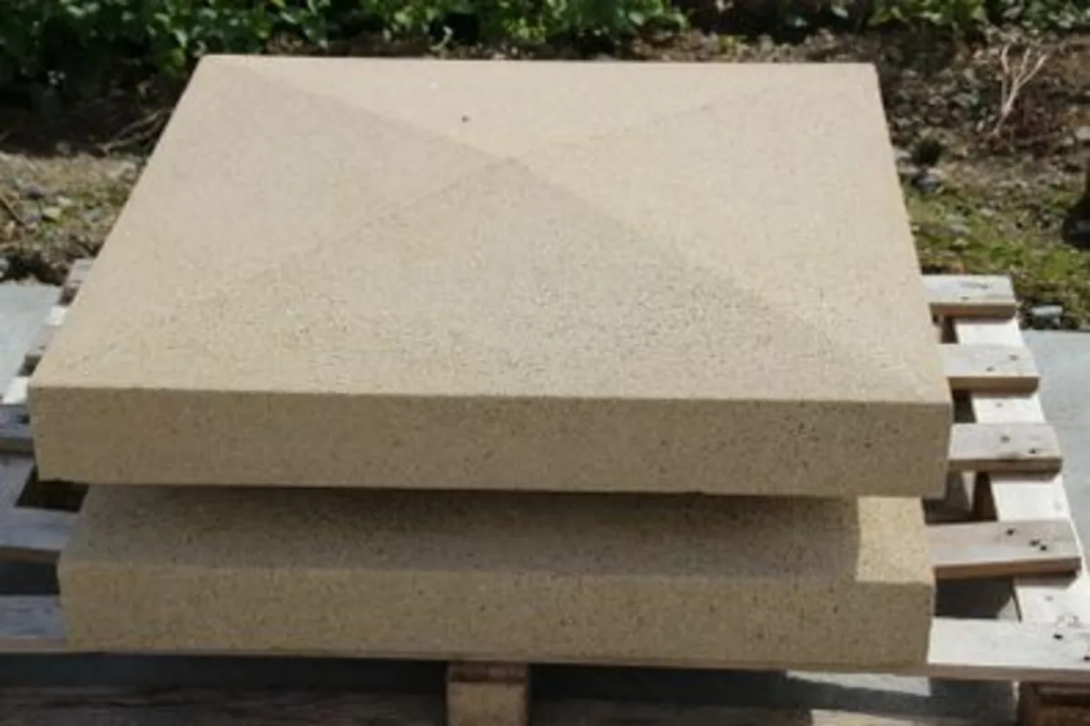 30'' Apex Reconstituted Sandstone Pier caps