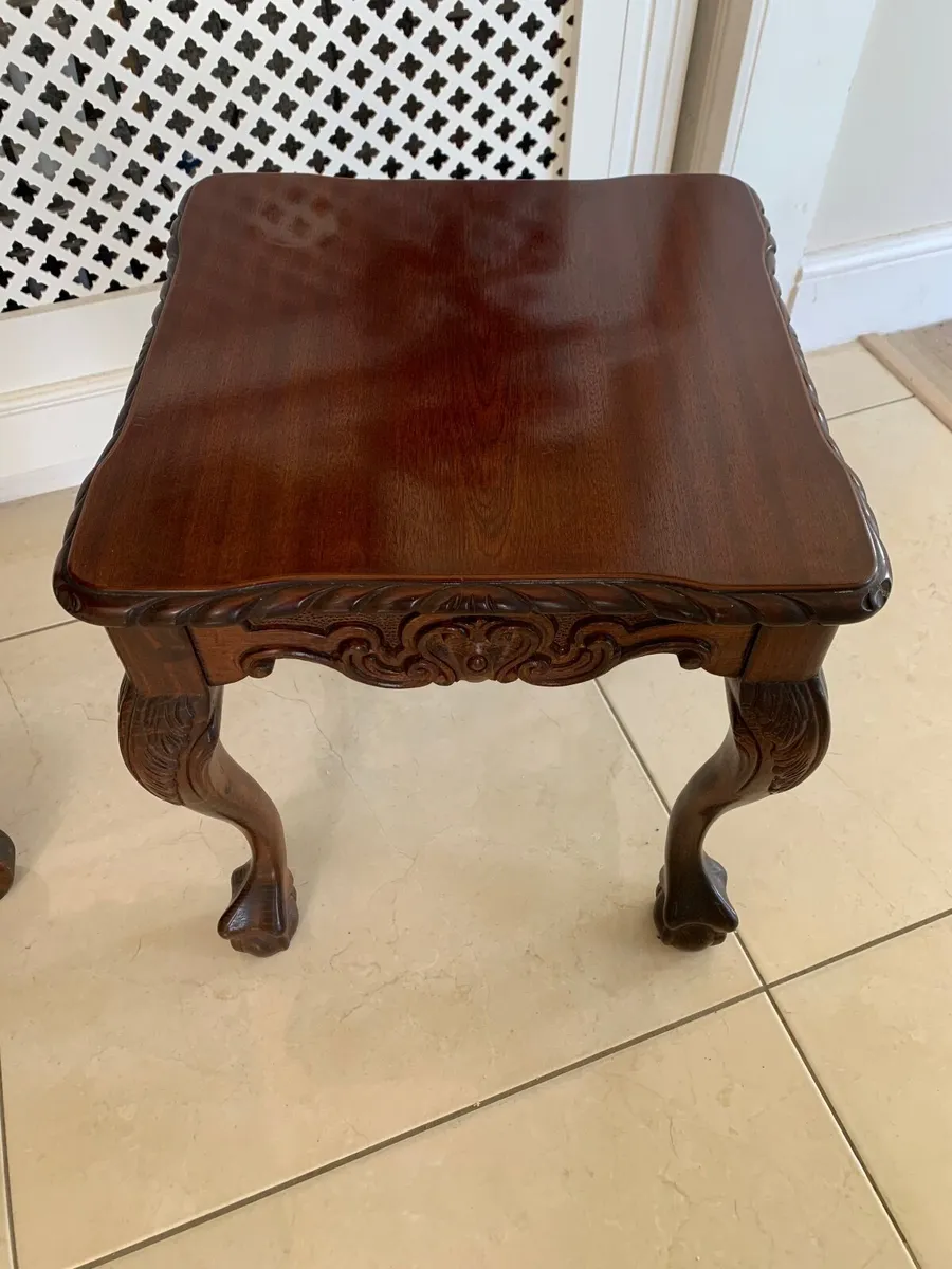 Antique Side Table - Image 2
