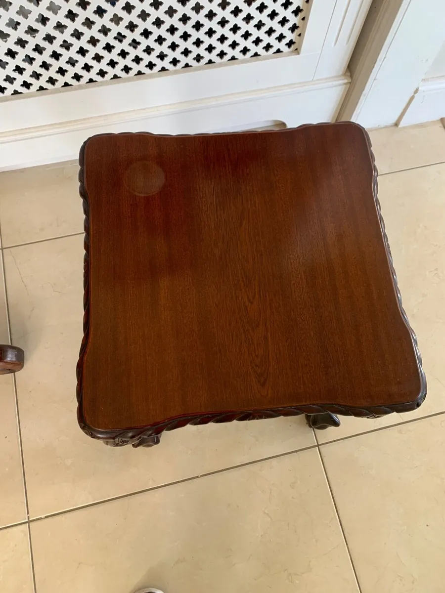 Antique Side Table - Image 4