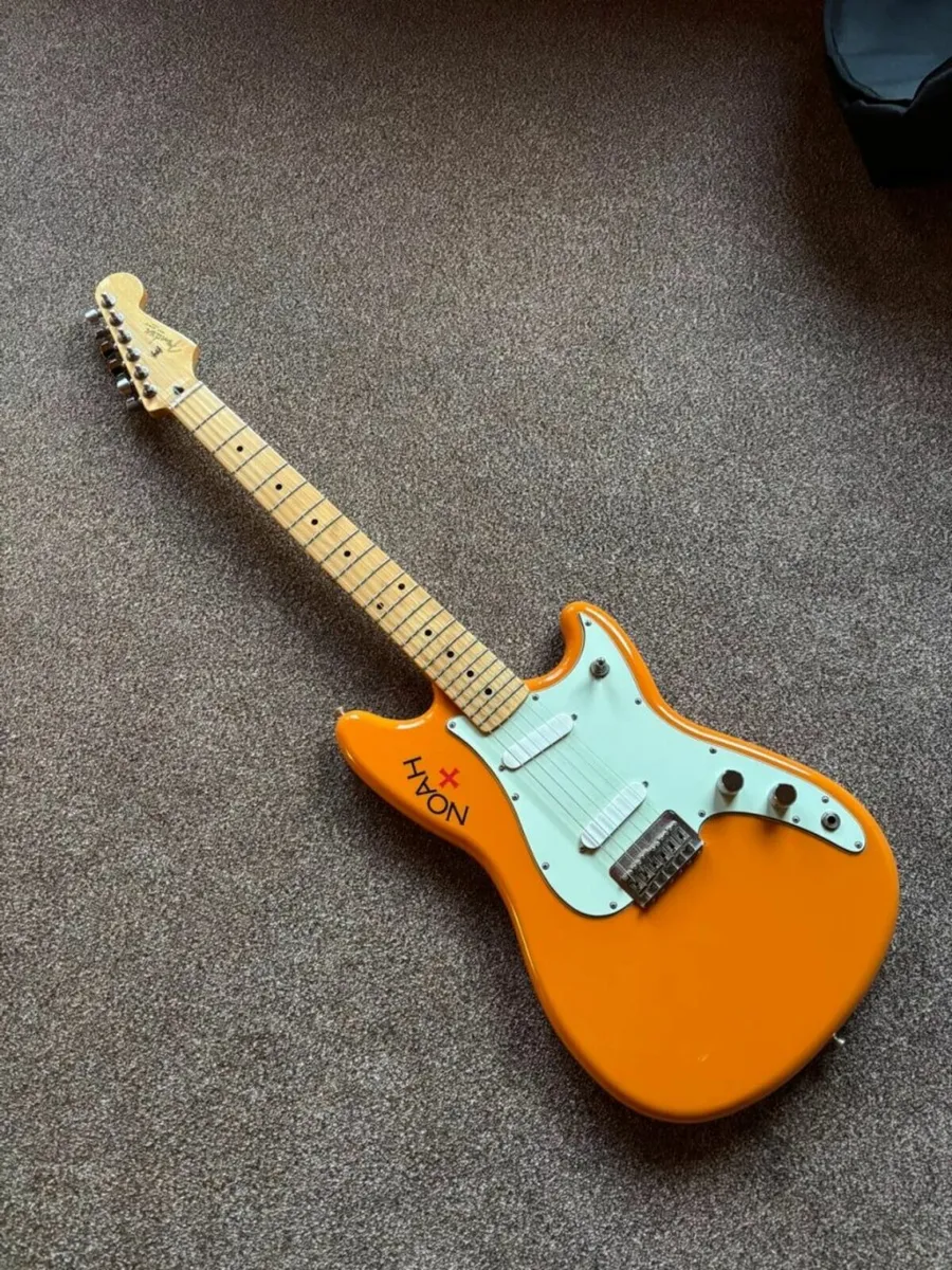 Fender Duo Sonic Electric Guitar, Capri Orange - Image 4
