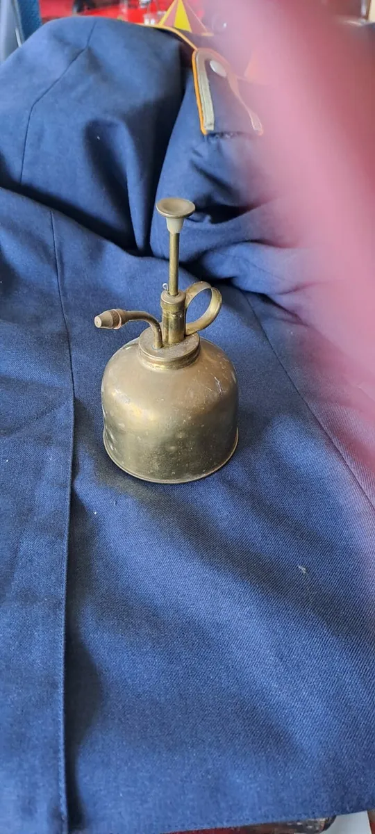 Vintage Brass Oil Can - Image 3