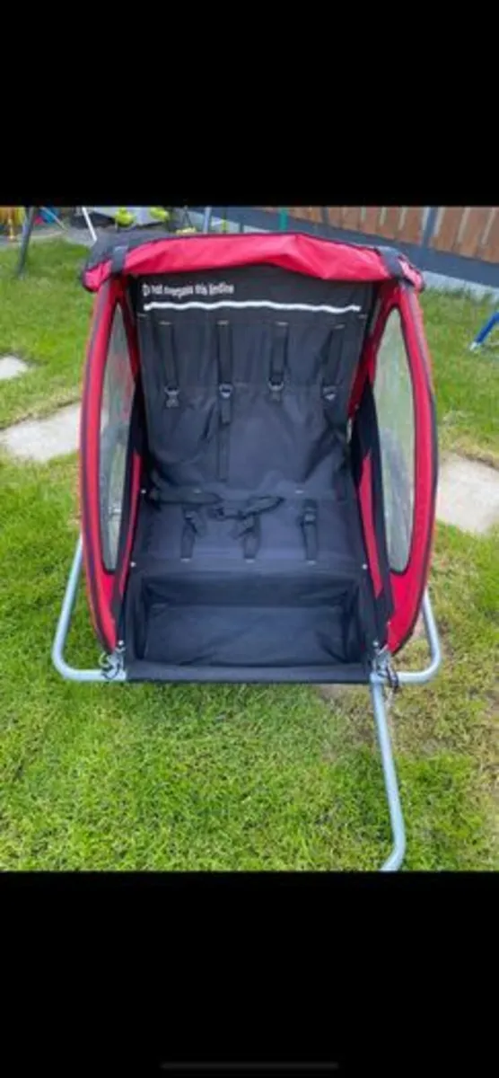 Bike trailer for kids - excellent condition - Image 4