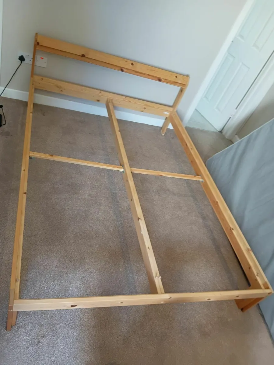 Double bed and Matress - Image 1