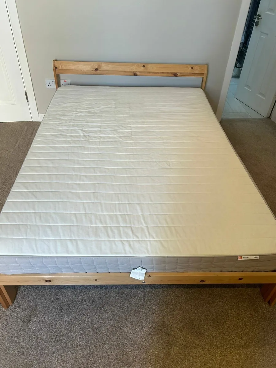 Double bed and Matress - Image 2