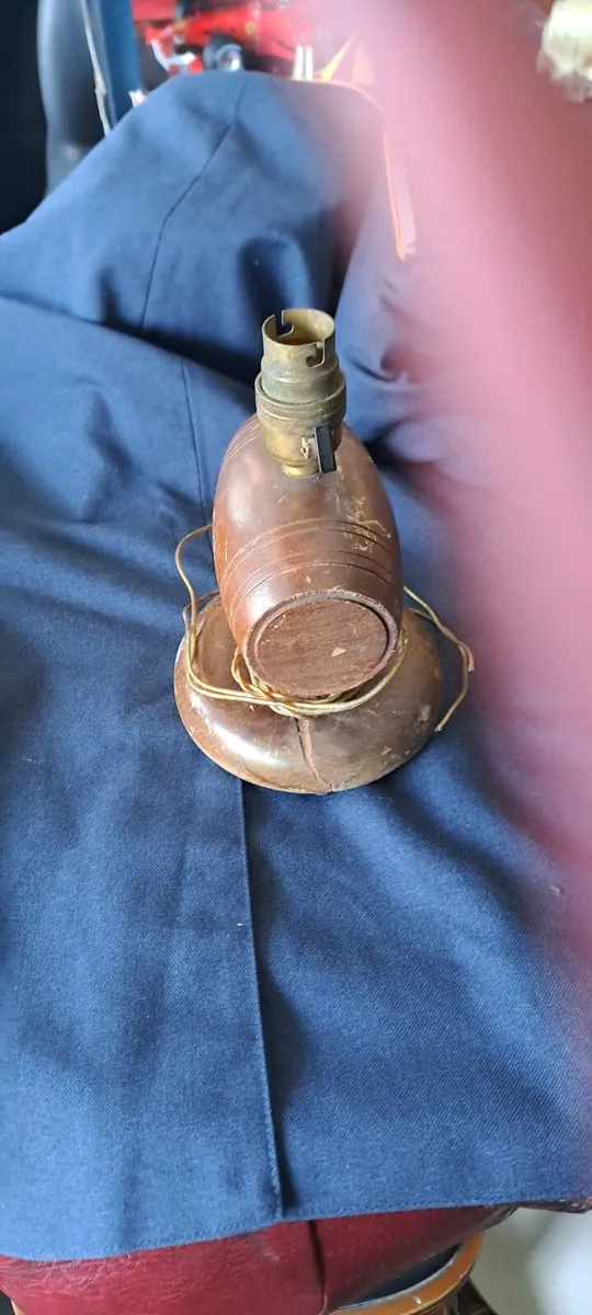 Vintage Barrel Table Lamp - Image 3