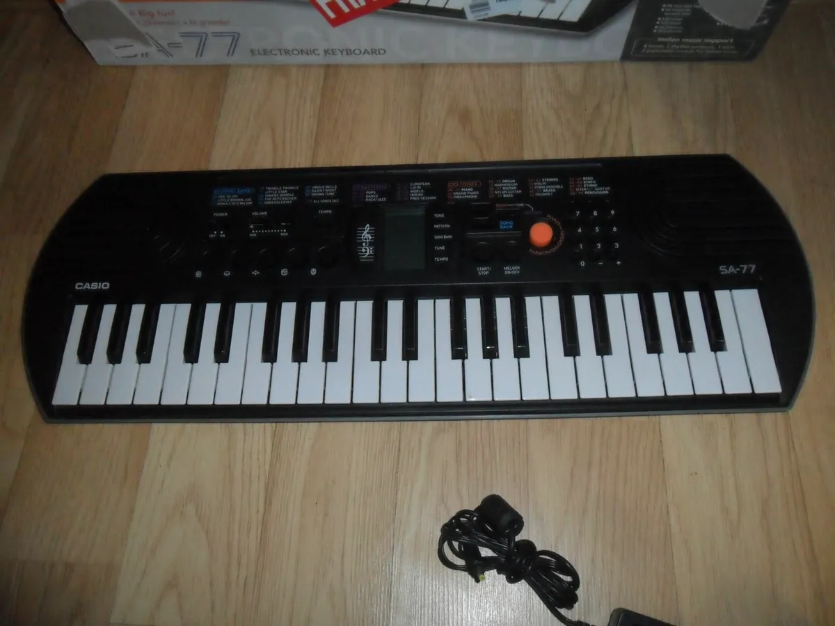 Children's synthesizer Casio SA-77 - Image 3