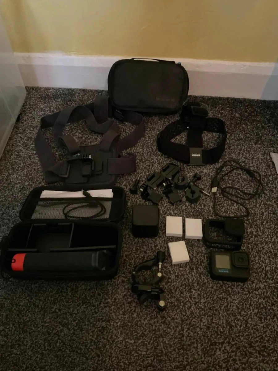GoPro HERO 13 Black Action Camera with Huge Bundle - Image 1