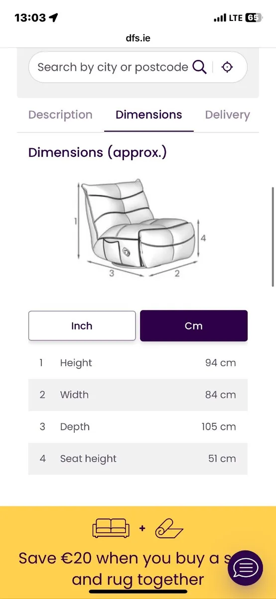 Swivel Rocker Recliner Chair - Image 2