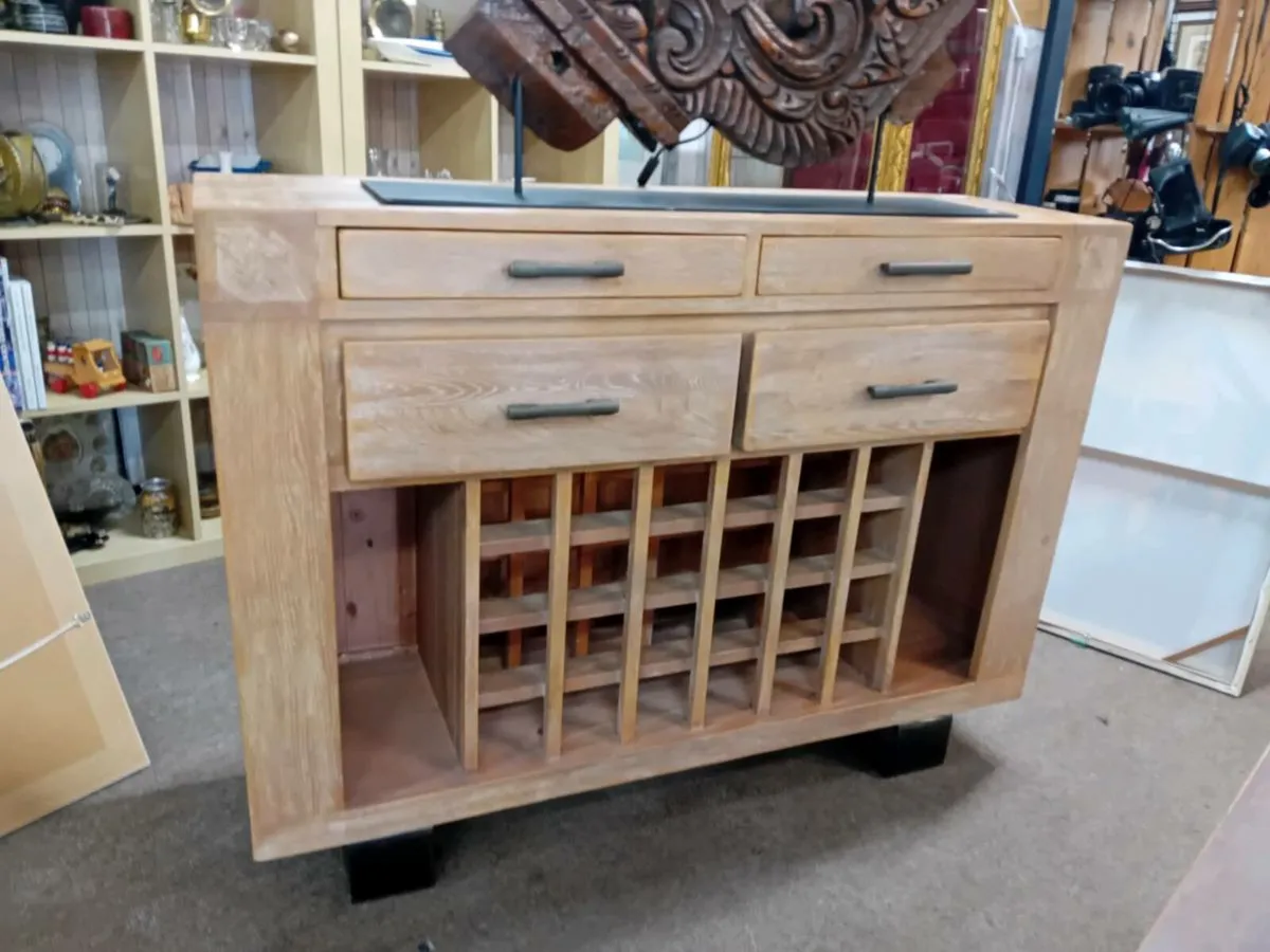 Modern Wine Rack Sideboard - Image 1