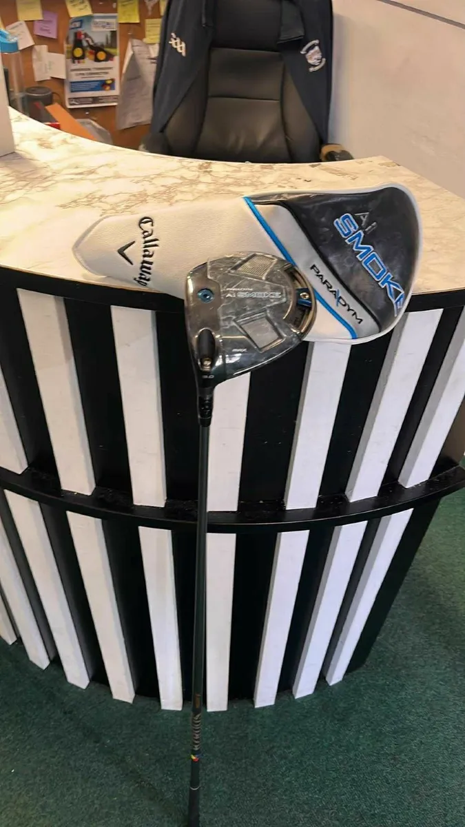 Callaway Paradym Ai Smoke MAX LEFT 9 Stiff €375 - Image 2
