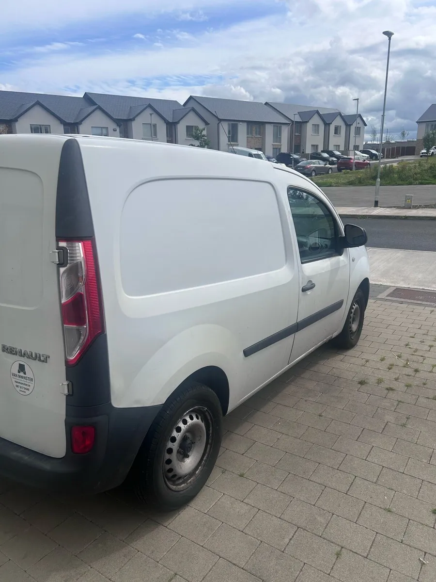 Man with a small van