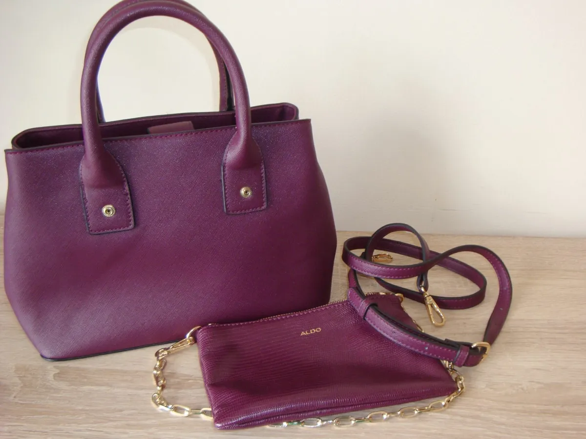 ALDO Tote bag bordo - Image 4