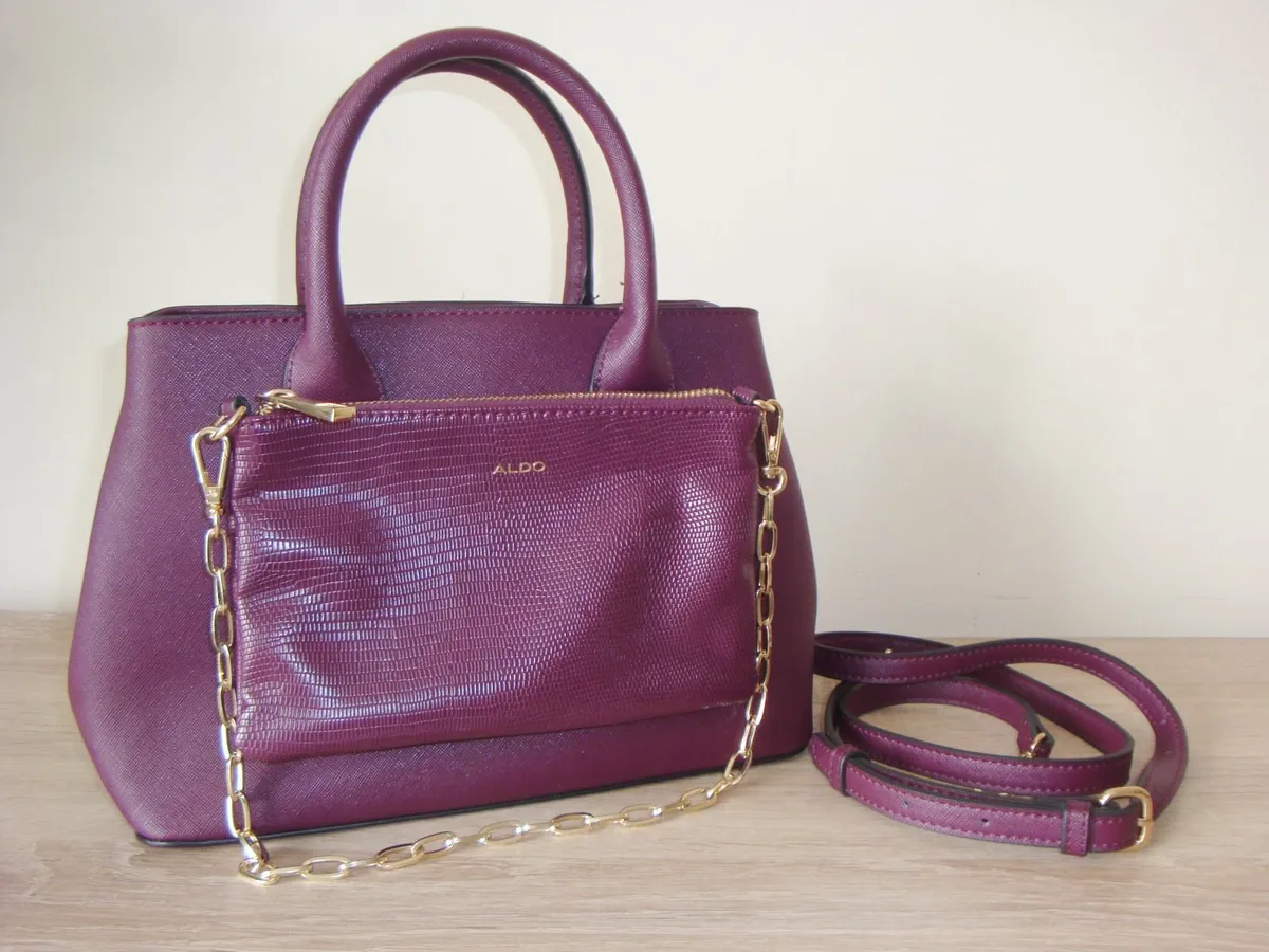 ALDO Tote bag bordo - Image 1