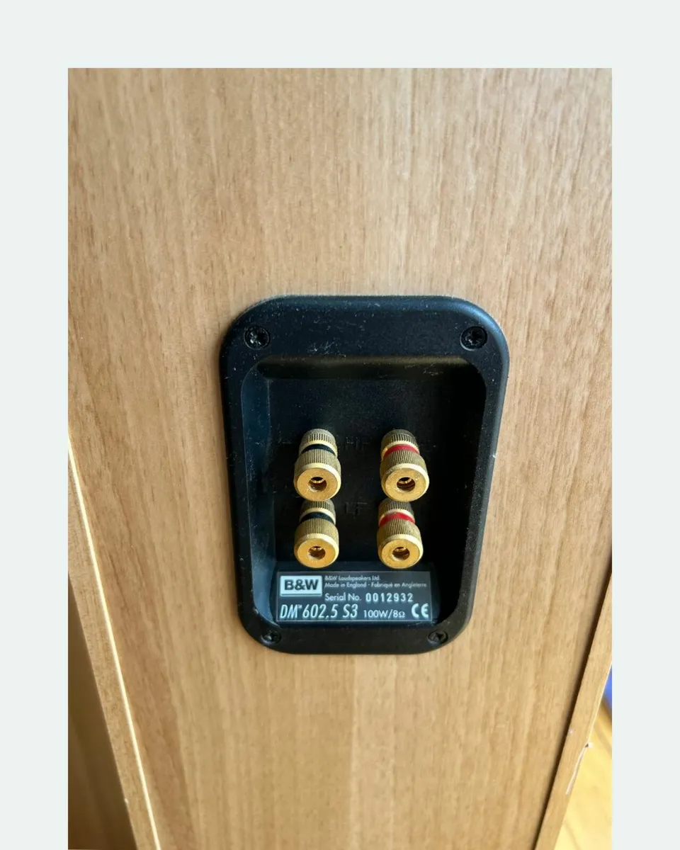 B&W DM602.5 S3 Floor Standing Speakers - Image 4