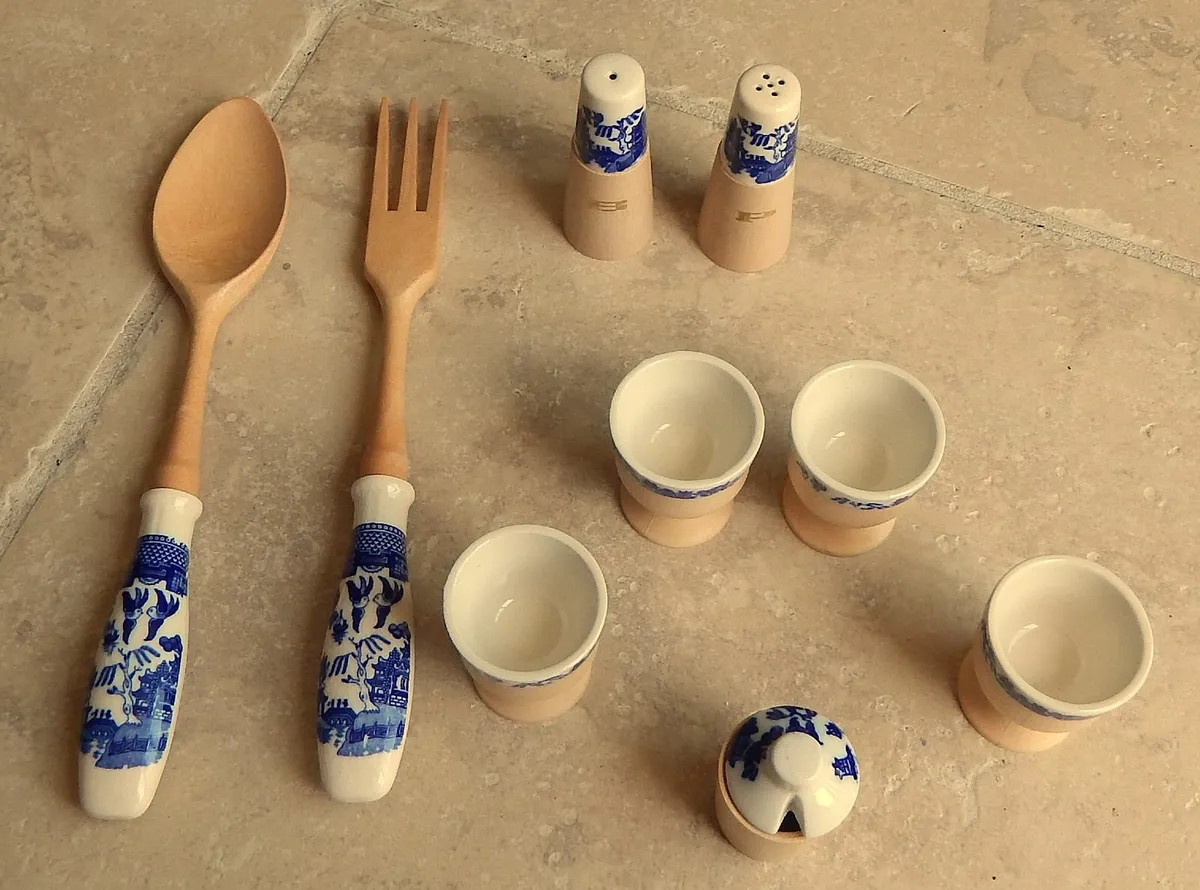 Materia Hakusan Salad/Breakfast Serving Set - Image 3