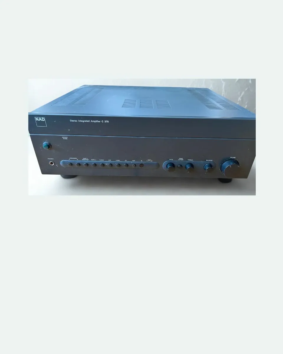 NAD C370 Integrated Amplifier - Image 1
