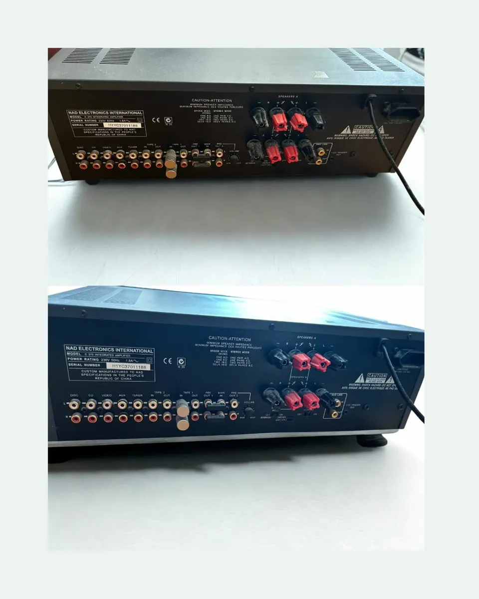 NAD C370 Integrated Amplifier - Image 2