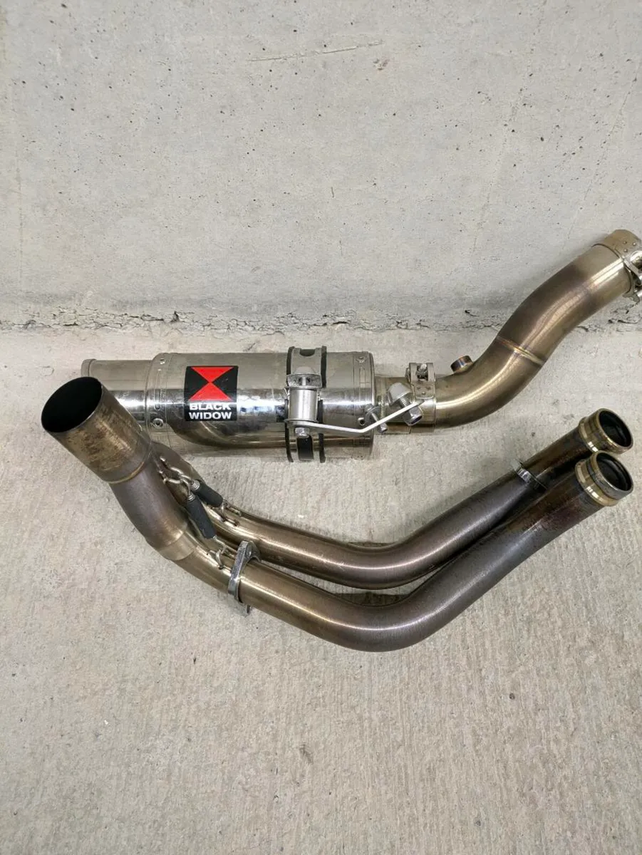 Black widow exhaust full kit - Image 3