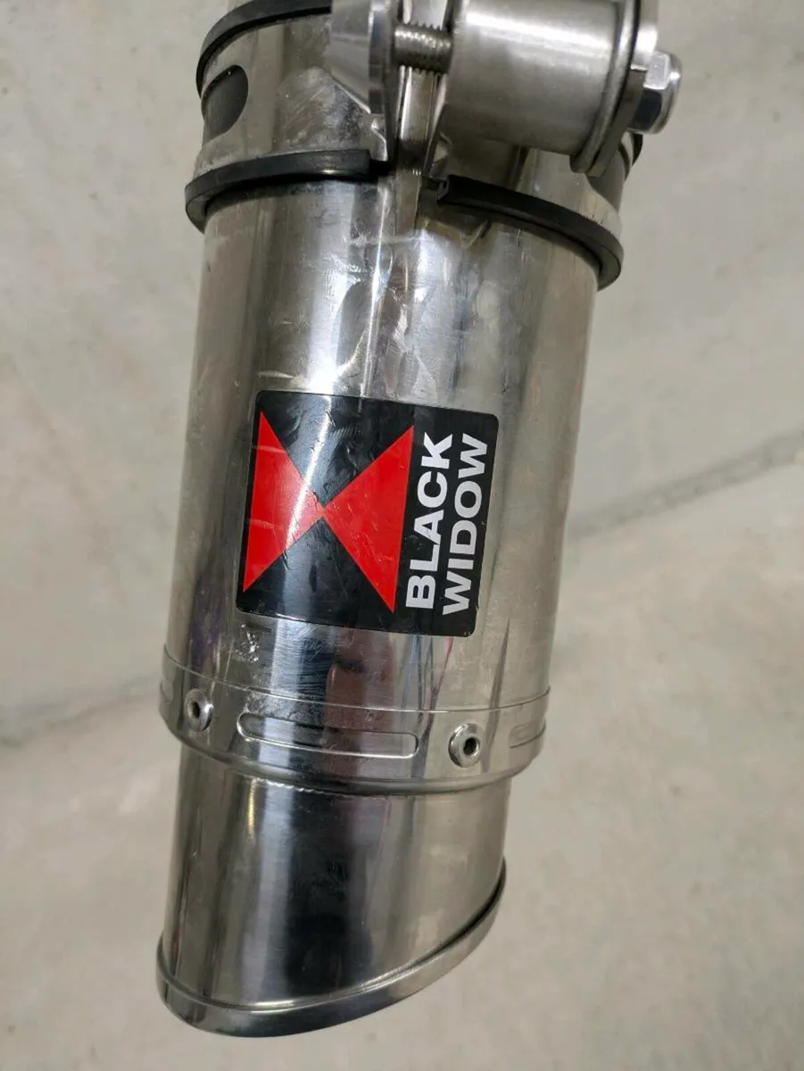 Black widow exhaust full kit - Image 4