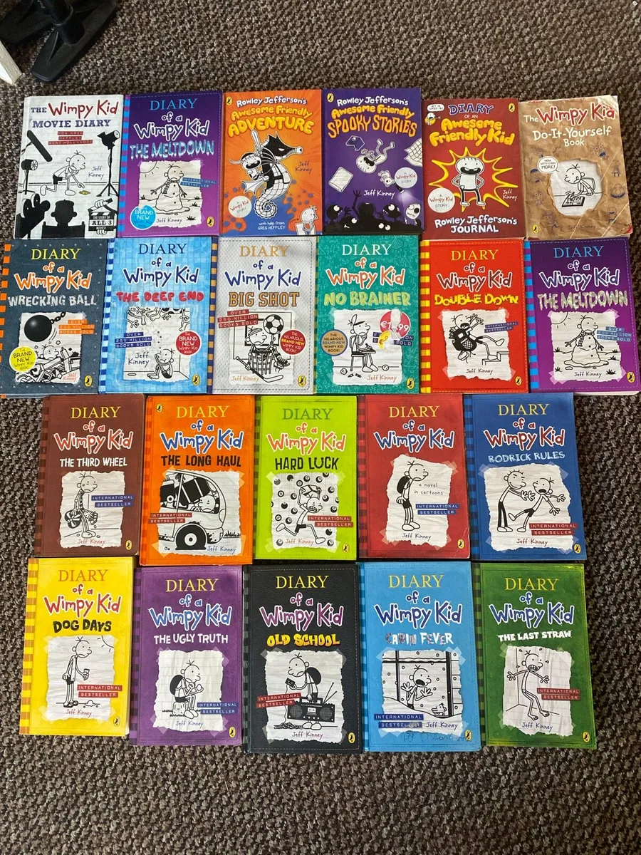 “Diary Of A Wimpy Kid” books - Image 1