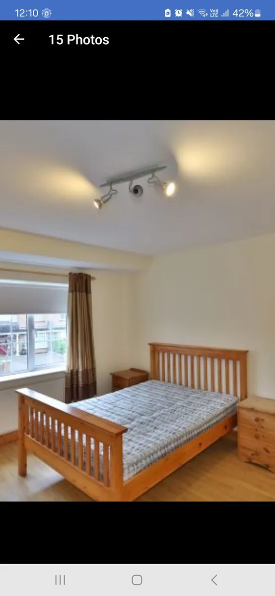Double bed frame