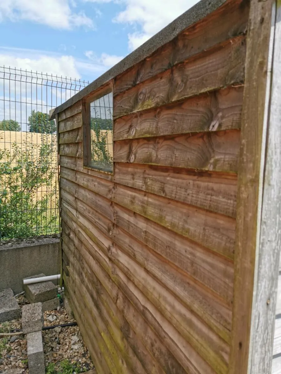 Wooden Garden Shed. 6' x 8 ' Foot. E300 ONO. - Image 4