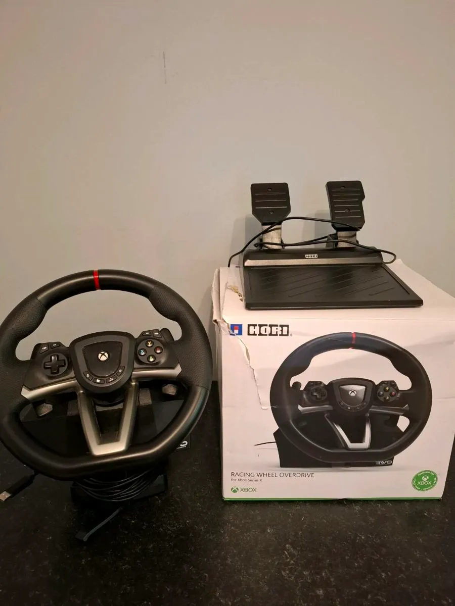 Hori Racing Gaming Steering Wheel for Xbox and PC - Image 1