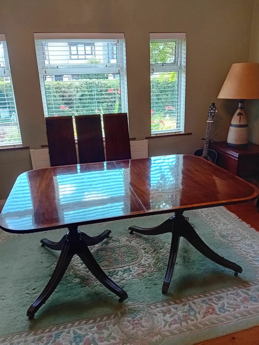 Mahogany & Rosewood Table - Image 1