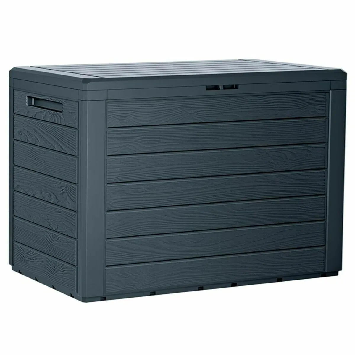 190L Water Resistant Plastic Lockable Deck Box - Image 1