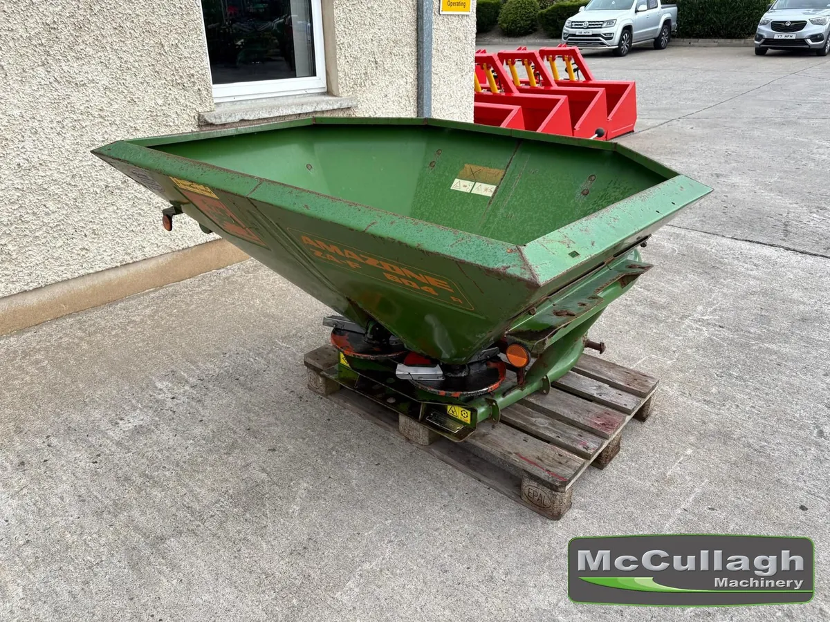 Used Amazone 604 600KG Twin Disc Sower - Image 2