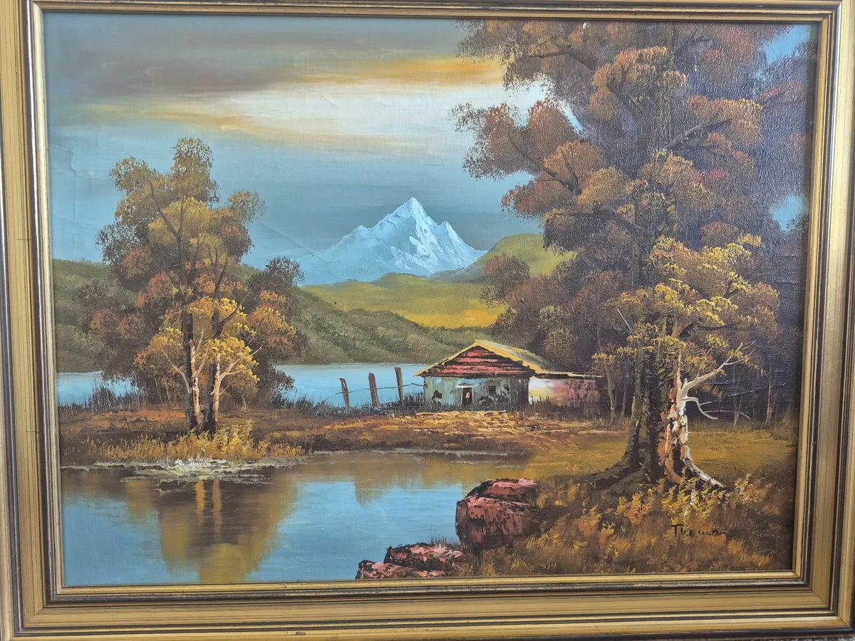 Canvas Framed Paintings - Image 1