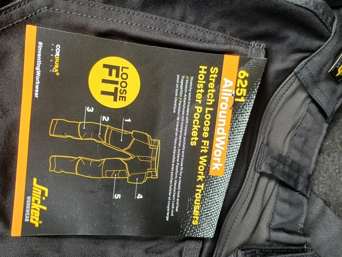 Brand-New Snickers 6251 Trousers - Image 3