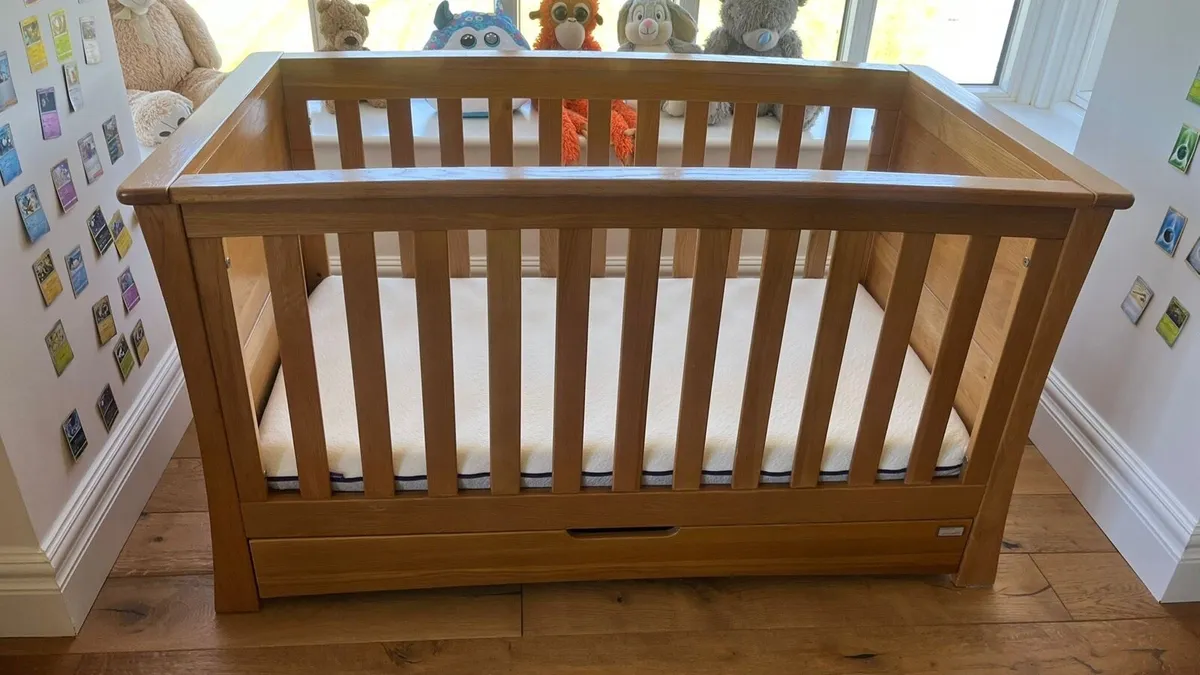 Mamas and Papas Cotbed - Image 1